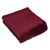 Plain Red Throws - Harlow Fleece Throw Berry furn. 