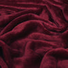 Plain Red Throws - Harlow Fleece Throw Berry furn. 