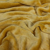 Harlow Fleece Throw Ochre