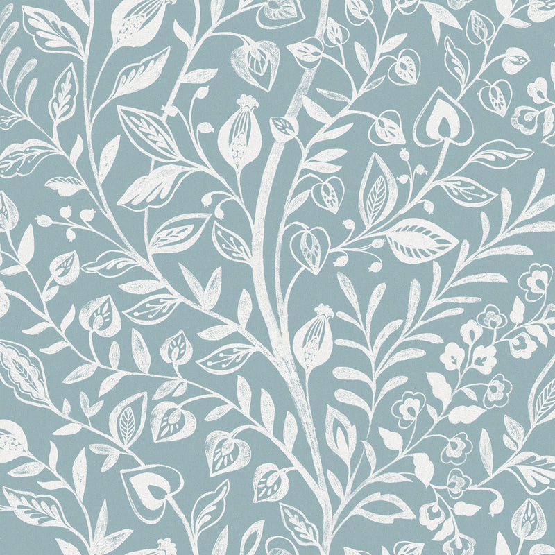 Harlow Wallpaper Sample Aqua