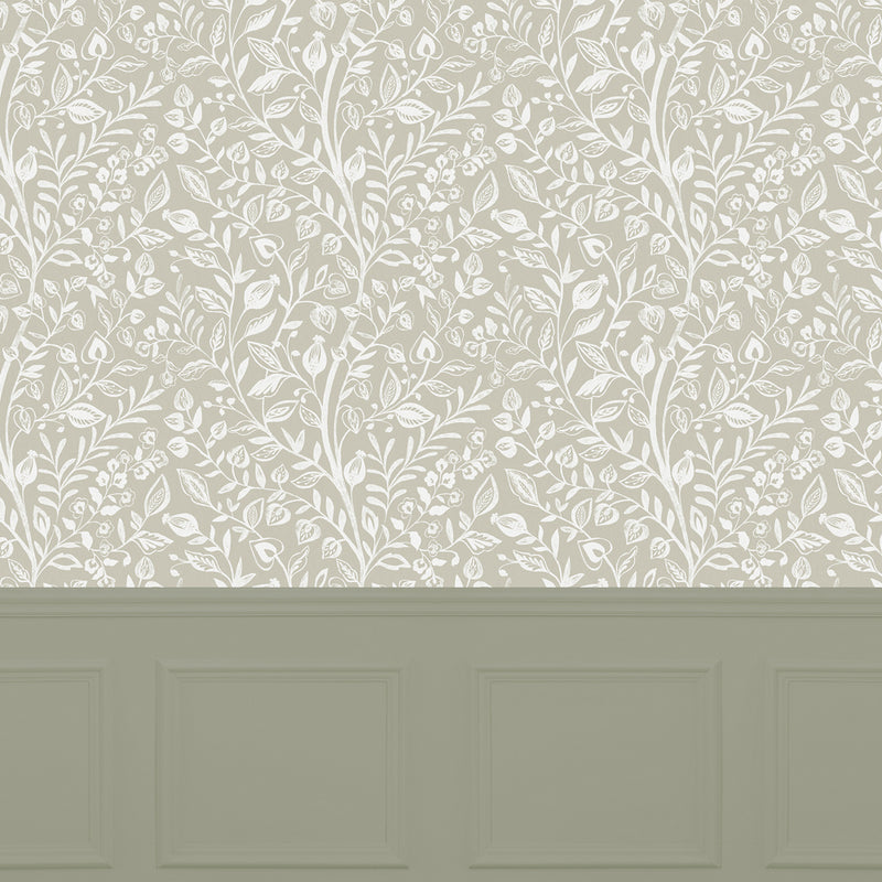 Voyage Maison Harlow 1.4m Wide Width Wallpaper in Sage