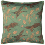 Paoletti Harper Cushion Cover in Bay Green