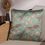 Paoletti Harper Cushion Cover in Bay Green