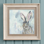 Animal Blue Wall Art - Harriet Hare  Framed Print Birch Voyage Maison