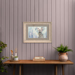 Animal Blue Wall Art - Harriet Hare  Framed Print Birch Voyage Maison