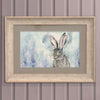 Animal Blue Wall Art - Harriet Hare  Framed Print Birch Voyage Maison