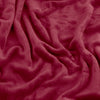 Plain Red Throws  - Harrow Fleece Throw Berry furn.