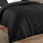 Striped Black Bedding - Harrison Stripe Tufted Soft Touch Duvet Cover Set Black Duvet Day