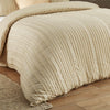 Striped Cream Bedding - Harrison Stripe Tufted Soft Touch Duvet Cover Set Linen Duvet Day