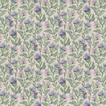 Voyage Maison Hawick Printed Cotton Fabric in Heather