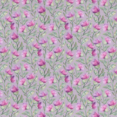 Voyage Maison Hawick Printed Cotton Fabric in Mauve