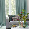 Voyage Maison Hawley Linen Blend Pencil Pleat Curtains in Spa