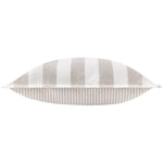 Striped Beige Cushions - Hayle Cotton Outdoor Cushion Cover Natural Yard