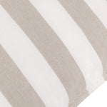 Striped Beige Cushions - Hayle Cotton Outdoor Cushion Cover Natural Yard