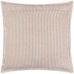 Striped Brown Cushions - Hayle Cotton Outdoor Cushion Cover Pecan Yard