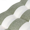 Striped Green Cushions - Hayle 2 Pack Striped Cotton Seat Pad Seat Pad Moss Yard