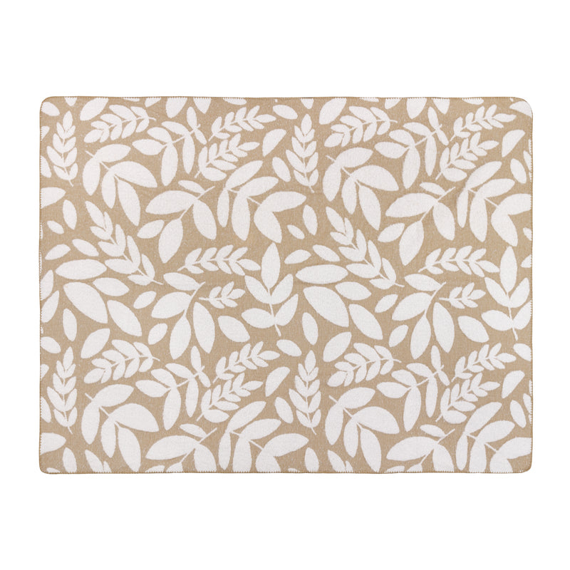 Hazel Woven Throw Oatmeal