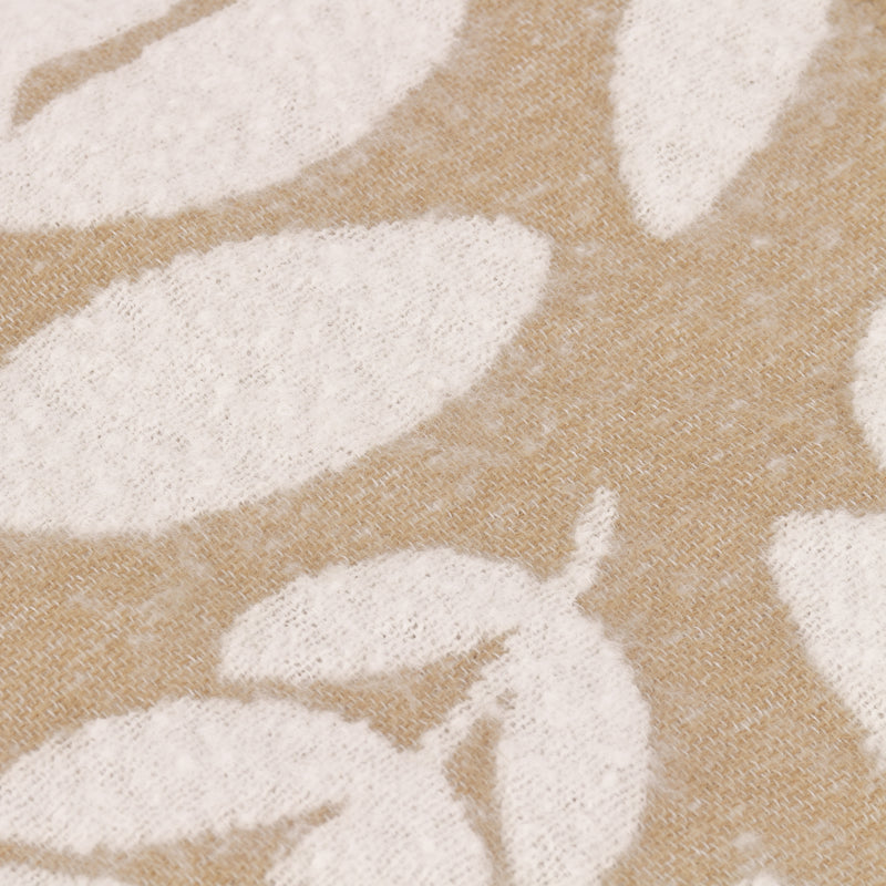 Hazel Woven Throw Oatmeal