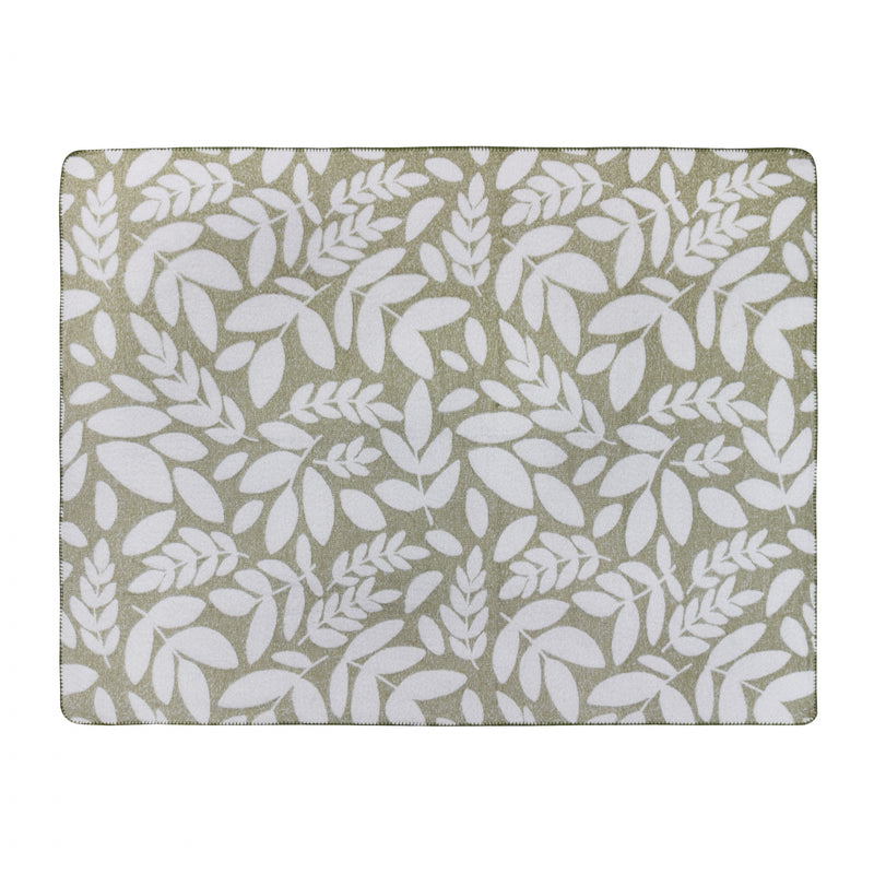 Hazel Woven Throw Olive