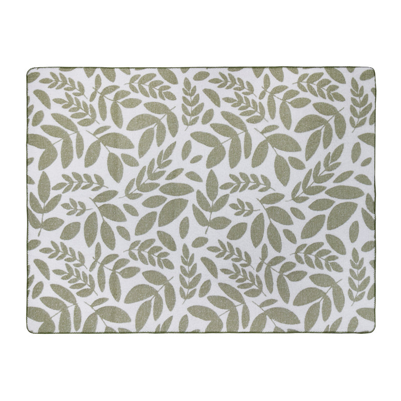 Hazel Woven Throw Olive