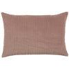 Plain Pink Cushions - Haze Embroidered Cushion Cover Coral Additions