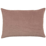 Plain Pink Cushions - Haze Embroidered Cushion Cover Coral Additions