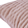 Plain Pink Cushions - Haze Embroidered Cushion Cover Coral Additions