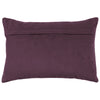 Plain Purple Cushions - Haze Embroidered Cushion Cover Plum Additions