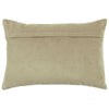 Plain Cream Cushions - Haze Embroidered Cushion Cover Quartz Additions