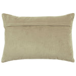 Plain Cream Cushions - Haze Embroidered Cushion Cover Quartz Additions