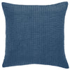 Plain Blue Cushions - Haze Embroidered Cushion Cover Bluebelle Additions