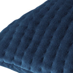 Plain Blue Cushions - Haze Embroidered Cushion Cover Bluebelle Additions