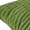 Plain Green Cushions - Haze Embroidered Cushion Cover Grass Additions