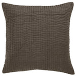 Plain Grey Cushions - Haze Embroidered Cushion Cover Iron Additions