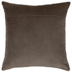 Plain Grey Cushions - Haze Embroidered Cushion Cover Iron Additions