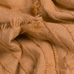 furn. Hazie Woven Fringed Throw in Cinnamon