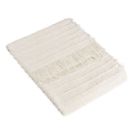 furn. Hazie Woven Fringed Throw in Natural