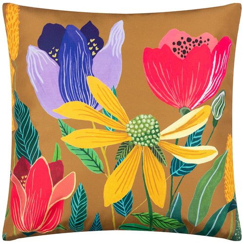 Wylder House of Bloom Celandine Outdoor Cushion Cover in Saffron