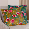 Wylder House of Bloom Poppy Cushion Cover in Teal