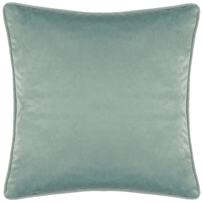 Wylder House of Bloom Zinnia Bee Cushion Cover in Steel Blue