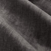 Plain Grey Curtains - Heavy Chenille Velvet Pencil Pleat Curtains Charcoal Yard