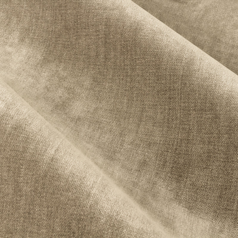 Plain Beige Curtains - Heavy Chenille Velvet Pencil Pleat Curtains Natural Yard