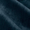 Plain Blue Curtains - Heavy Chenille Velvet Pencil Pleat Curtains Navy Yard