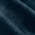 Plain Blue Curtains - Heavy Chenille Velvet Pencil Pleat Curtains Navy Yard