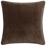 Yard Heavy Chenille Cushion Cover in Brown