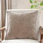 Yard Heavy Chenille Cushion Cover in Greige