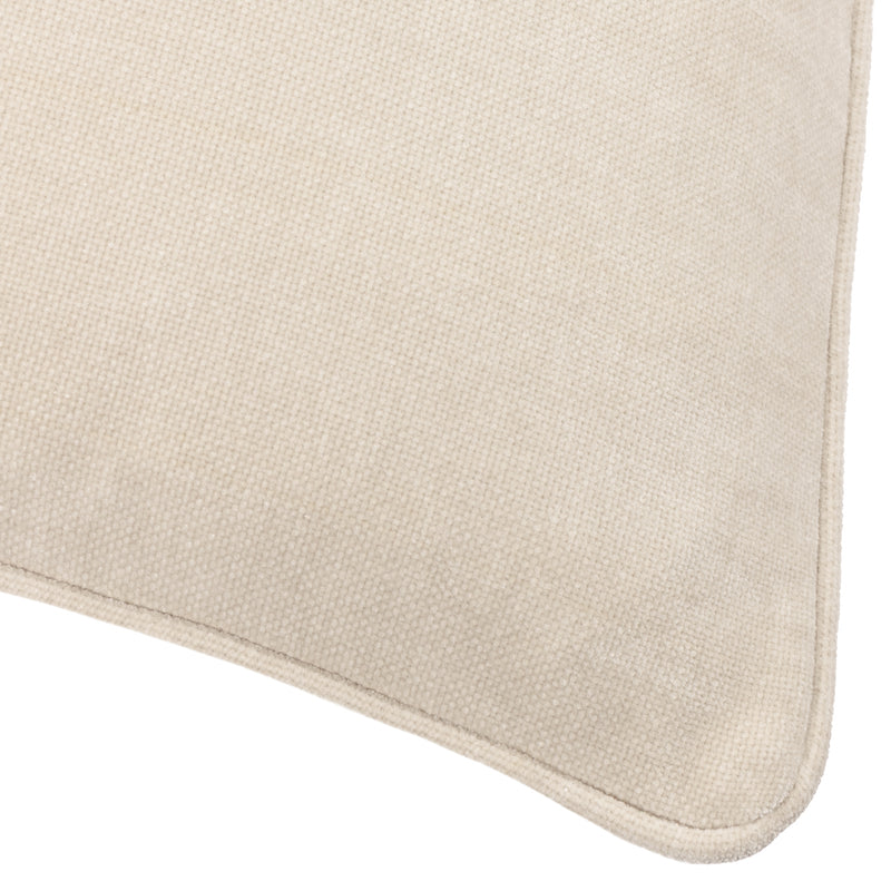Heavy Chenille Piped Cushion Linen