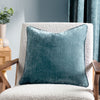 Yard Heavy Chenille Cushion Cover in Marine