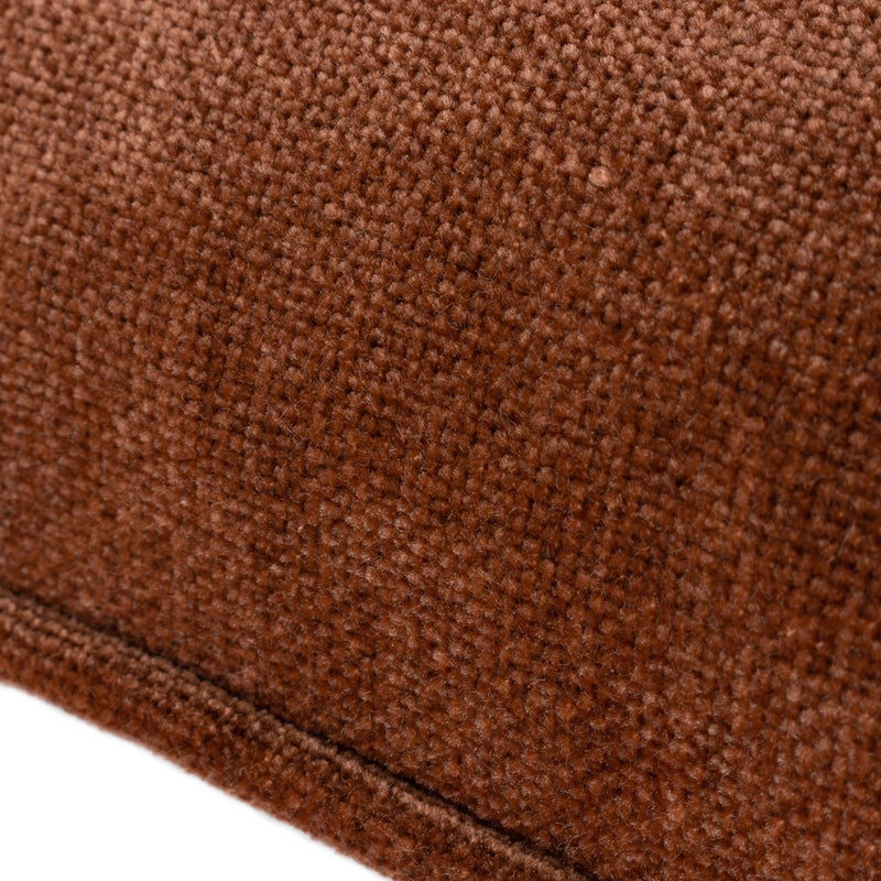 Yard Heavy Chenille Cushion Cover in Nutmeg