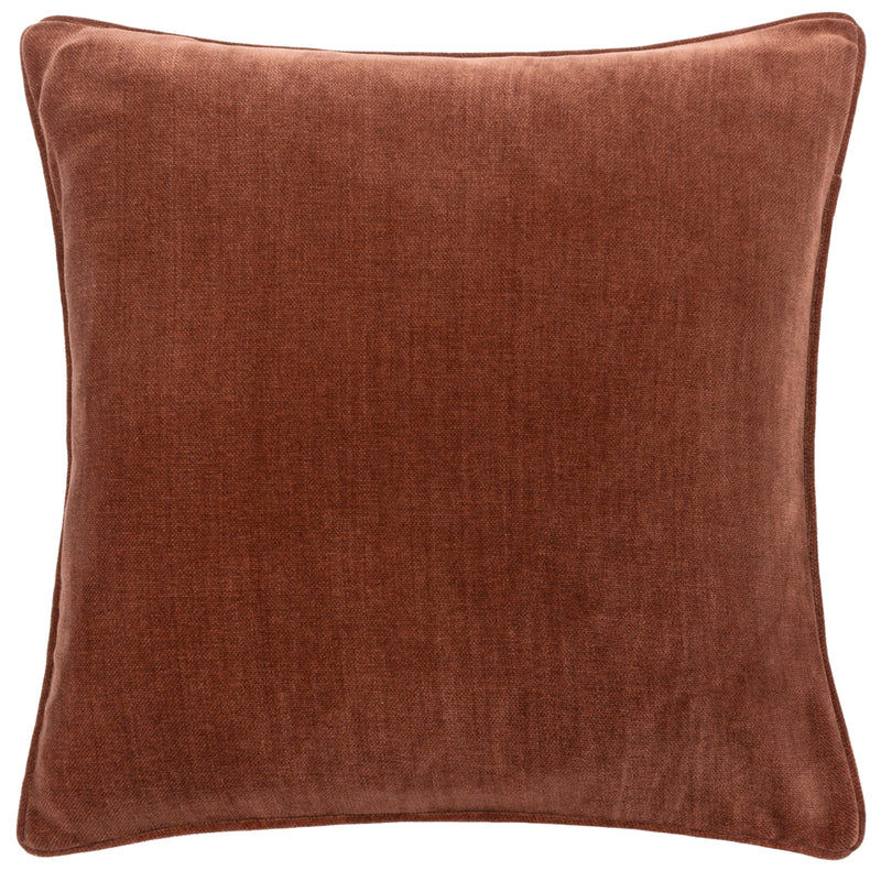 Yard Heavy Chenille Cushion Cover in Nutmeg